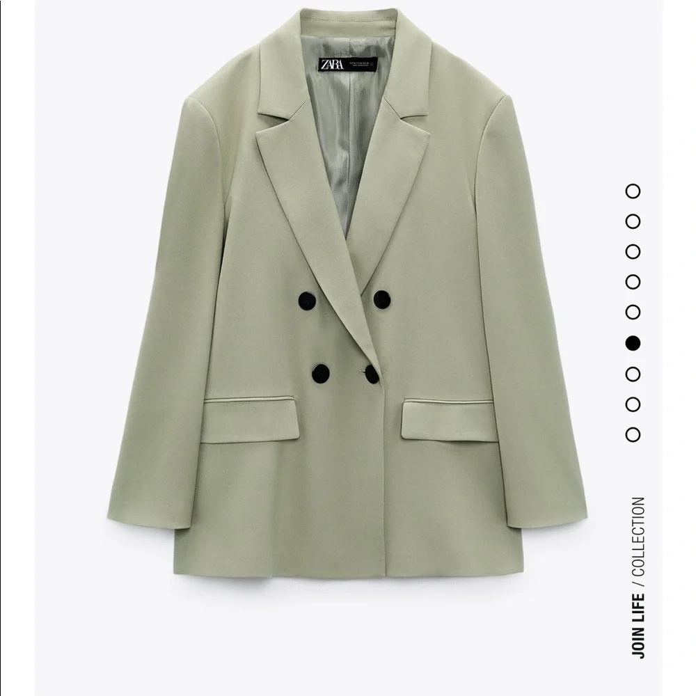 Zara oversized blazer with pants  bloggers fav - Picture 12 of 16